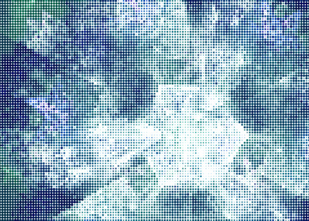 Abstract background. Spotted halftone effect. Dots, circles.のイラスト素材