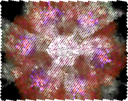 Abstract background. Spotted halftone effect. Dots, circles.のイラスト素材