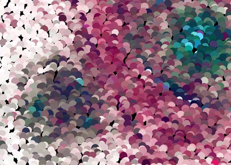 Abstract background of Spotted halftone effect with Dots and circles.のイラスト素材