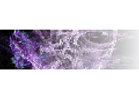 Abstract background with dots. Horizontal banner, texture, flyer, layout, postcard. vector clip artのイラスト素材