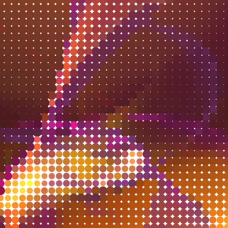 Abstract background with dots for banner, texture, flyer, layout, postcard. Vector clip artのイラスト素材
