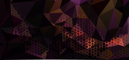 Abstract background with dots. Horizontal banner, texture, flyer, layout, postcard. Vector clip artのイラスト素材