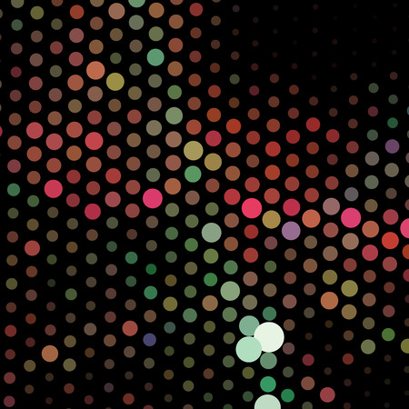 Abstract background with dots. Horizontal banner, texture, flyer, layout, postcard. Vector clip art.のイラスト素材