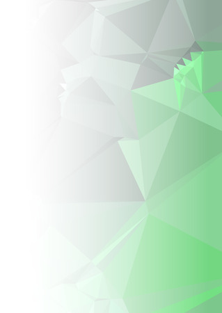 Abstract mosaic decorative background with a blank space for text or photo. Copy space. Vector clip art.のイラスト素材