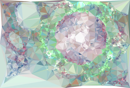 Low poly mosaic background. Template design, list, front page, brochure layout, banner, idea, cover, print, flyer, book, blank, card, ad, sign, sheet. Copy space. Vector clip art.のイラスト素材