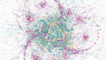 Low poly mosaic background. Template design, list, front page, brochure layout, banner, idea, cover, print, flyer, book, blank, card, ad, sign, sheet. Copy space. Vector clip art.のイラスト素材