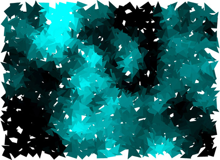 Abstract vector background with halftone triangles.のイラスト素材