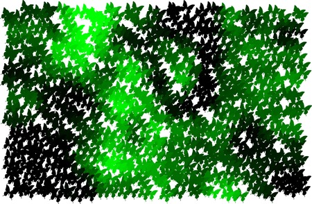 Beautiful abstract background with vector butterfliesのイラスト素材