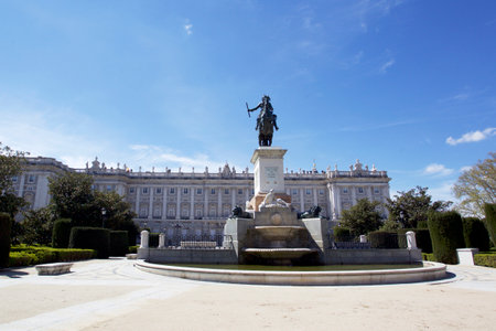 Madrid, Spain- April 4,2020: Empty streets during confinement in the city of Madridのeditorial素材