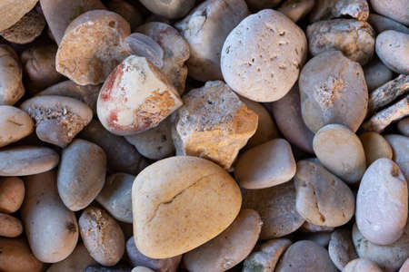group of small river rocks