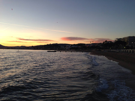 Sunset in Cannesの素材