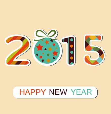 New Year 2015 background. Vectorの写真素材