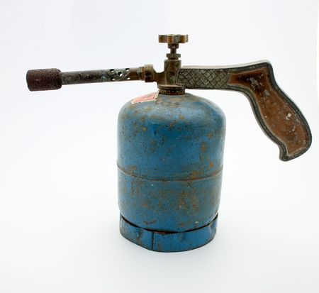 Used  plumbing torchの写真素材