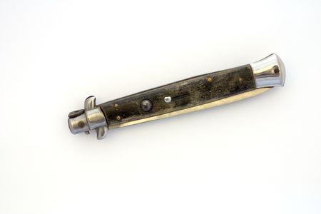 Folded pocket knifeの写真素材