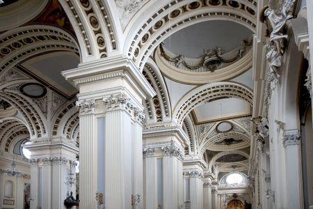 Basilica de Nuestra Señora del Pilar, Zaragoza, Aragon, Spainのeditorial素材