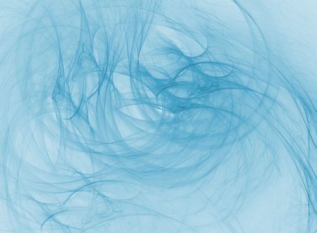 Fractal blue design; computer generated abstract imageの写真素材