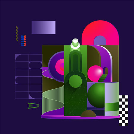Abstract Pattern Designのイラスト素材