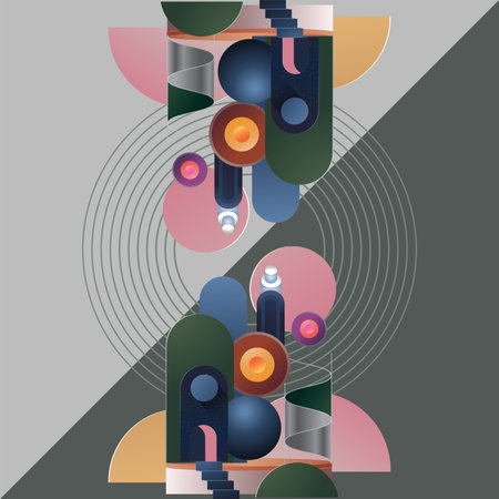 Abstract Pattern Designのイラスト素材