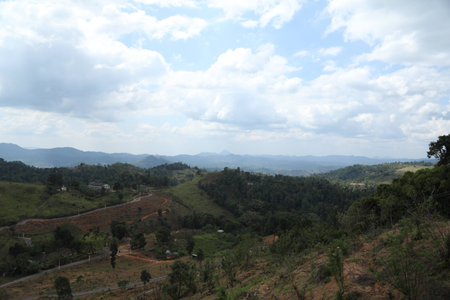 Most beautiful place in kandy doluwa sri lankaの写真素材