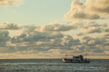 Fishing boatの写真素材
