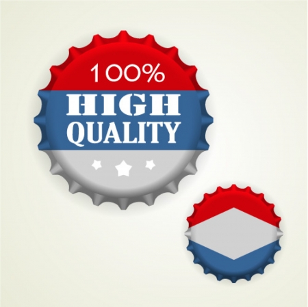 Bottle capsのイラスト素材