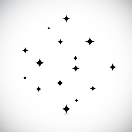 Shine icon. Vector illustrationのイラスト素材