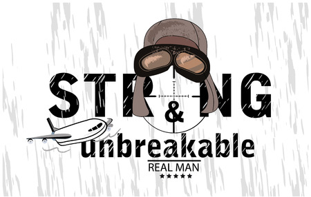 Slogan vector t-shirt illustration for little gentleman boy.のイラスト素材