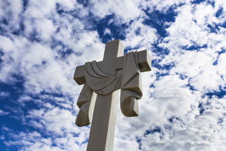 stone crossの写真素材