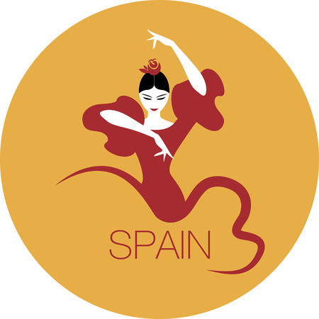 Spanish Dancerのイラスト素材