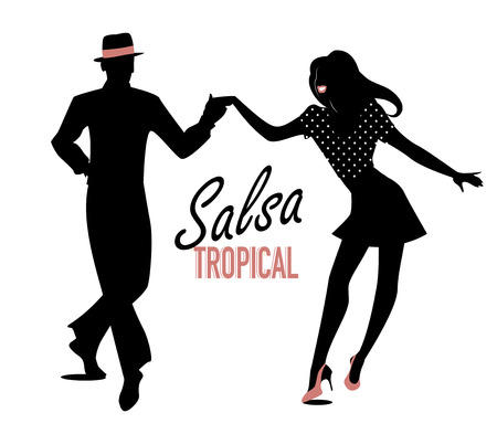 salsa dance - Royalty Free Stock Illustrations and Vectors - Stocklib