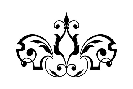 iron design elements - vector illustrationのイラスト素材