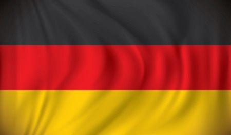 Flag of Germany - vector illustrationのイラスト素材