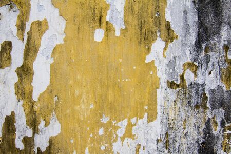 Gritty Dirty Peeling Painted Concreteの写真素材