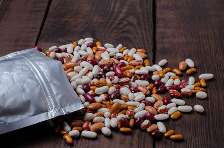 Beans from aluminum pack
