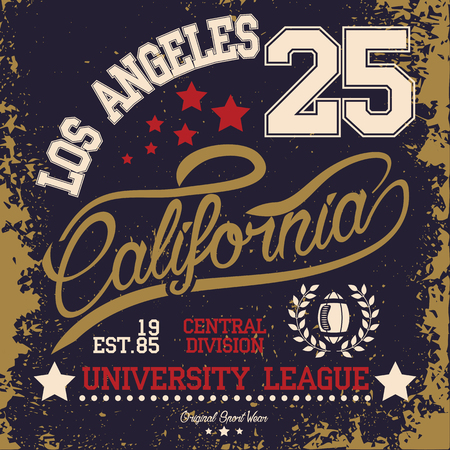 T-shirt graphicsのイラスト素材