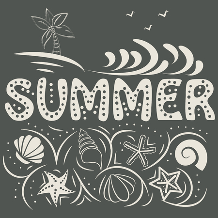 T-shirt graphicsのイラスト素材