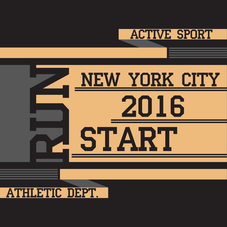 T-shirt graphicsのイラスト素材