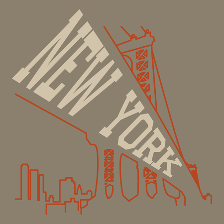 T-shirt graphicsのイラスト素材