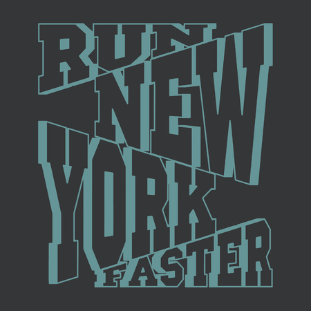 T-shirt graphicsのイラスト素材