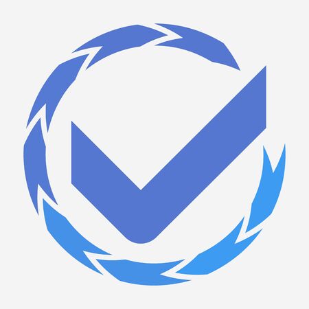 load completed progress, the boot icon, the completion of the boot process, the execution sequence, the breech imageのイラスト素材