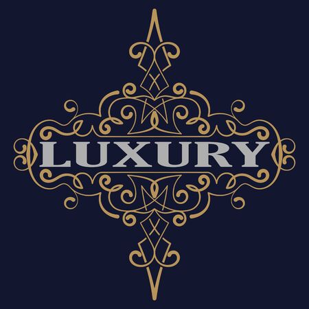 Vintage badge.  template. Design elements Vector illustrationのイラスト素材