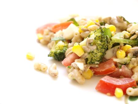 Pasta Sallad の写真素材