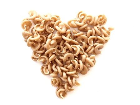 Pasta Heartの写真素材