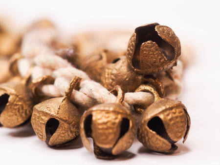 Music bells for folk musicの写真素材