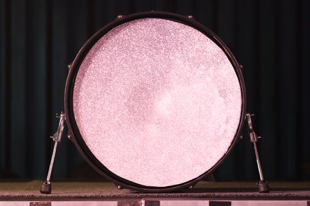 Bass drum of a drum setの写真素材