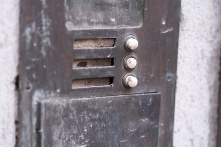 Three very old doorbells