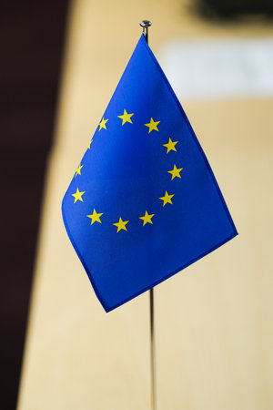 Flag of the European Unionの写真素材
