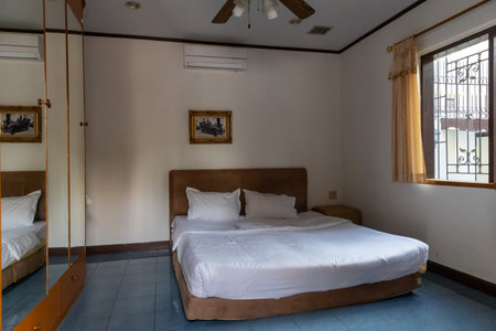 Interior of a fully furnished and decorated 1 bedroom house in Pattaya Thailandの写真素材