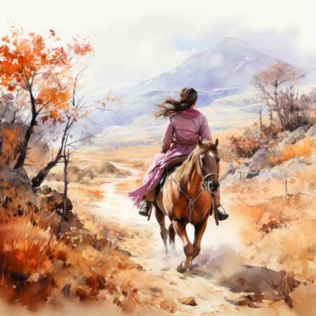 Waterco Riding on illustration, Generative Aiの素材