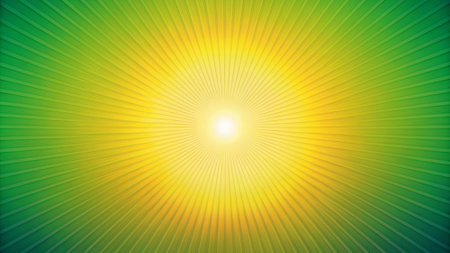 Simple multi-pattern background with yellow-green gradient.の写真素材